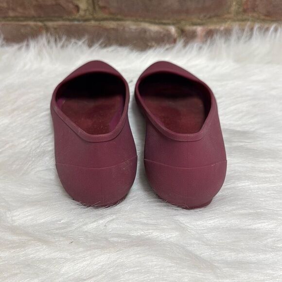 Crocs Womens Mammoth Magenta Pink Fleece Lined Pointed Toe Ballet Flats Size 9 - Picture 4 of 9